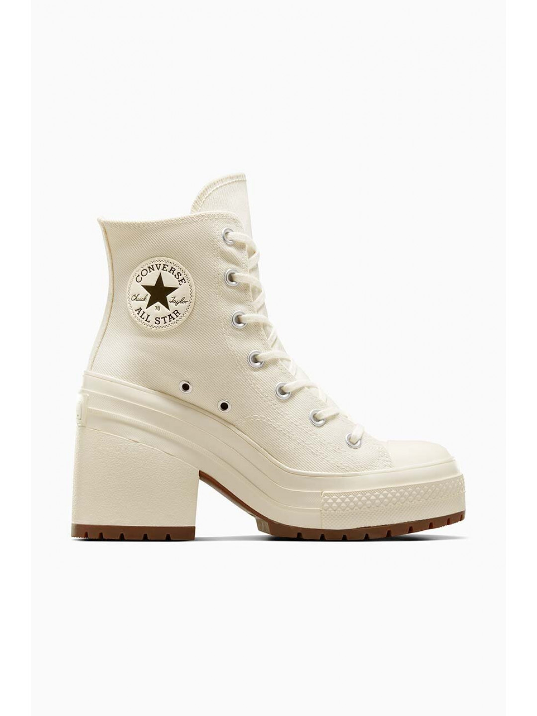 Kecky Converse Chuck 70 De Luxe Heel dámské bílá barva A05348C